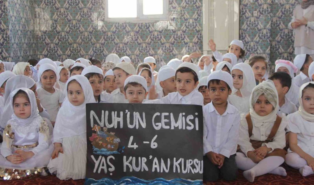ŞIRNAK'TA CİZRE İLÇE MÜFTÜLÜĞÜ TARAFINDAN, 4-6 YAŞ KUR'AN KURSLARINDA EĞİTİM
