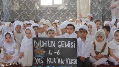 ŞIRNAK'TA CİZRE İLÇE MÜFTÜLÜĞÜ TARAFINDAN, 4-6 YAŞ KUR'AN KURSLARINDA EĞİTİM