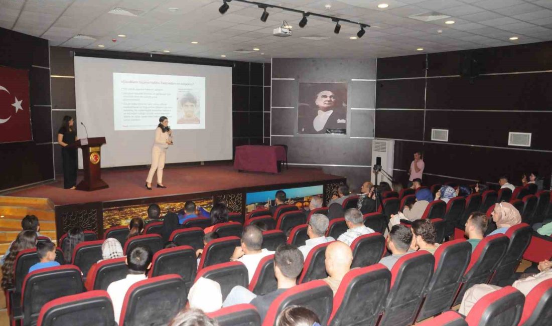 ŞIRNAK’IN CİZRE İLÇESİNDE İLÇE SAĞLIK MÜDÜRLÜĞÜ TARAFINDAN “ÇOCUKLARIMIZI ŞİDDETTEN NASIL