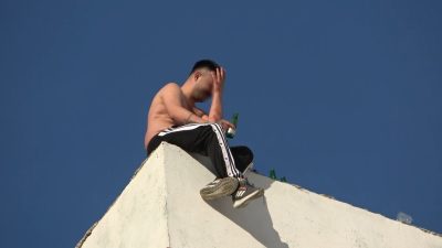 SAMSUN’DA ALKOLLÜ ŞAHIS BİR SÜREDİR AYRI OLDUĞU EŞİNİN KENDİSİNE ÇOCUĞUNU