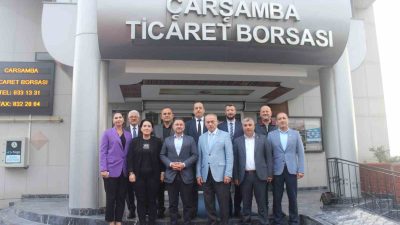 BİR ARACI KURUMUN YETKİLİLERİNİ MİSAFİR EDEN ÇARŞAMBA TİCARET BORSASI’NDA (ÇTB)