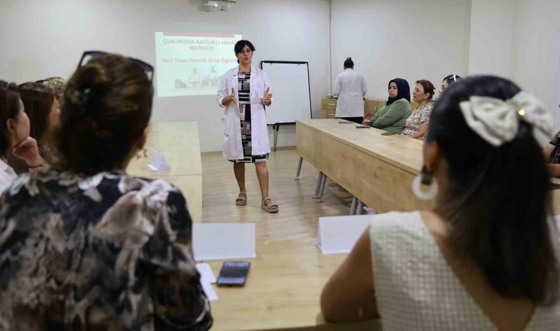 ADANA'DA BİRÇOK BRANŞTAN UZMANIN GÖREV ALDIĞI ÇUKUROVA SAĞLIKLI HAYAT MERKEZİ'NDE