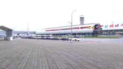 Cumhurbaşkanı Erdoğan, BRIC Zirvesi’nin yapılacağı alana geldi.