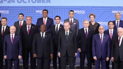 CUMHURBAŞKANI RECEP TAYYİP ERDOĞAN, BRICS LİDERLER ZİRVESİ KAPSAMINDA AİLE FOTOĞRAFI