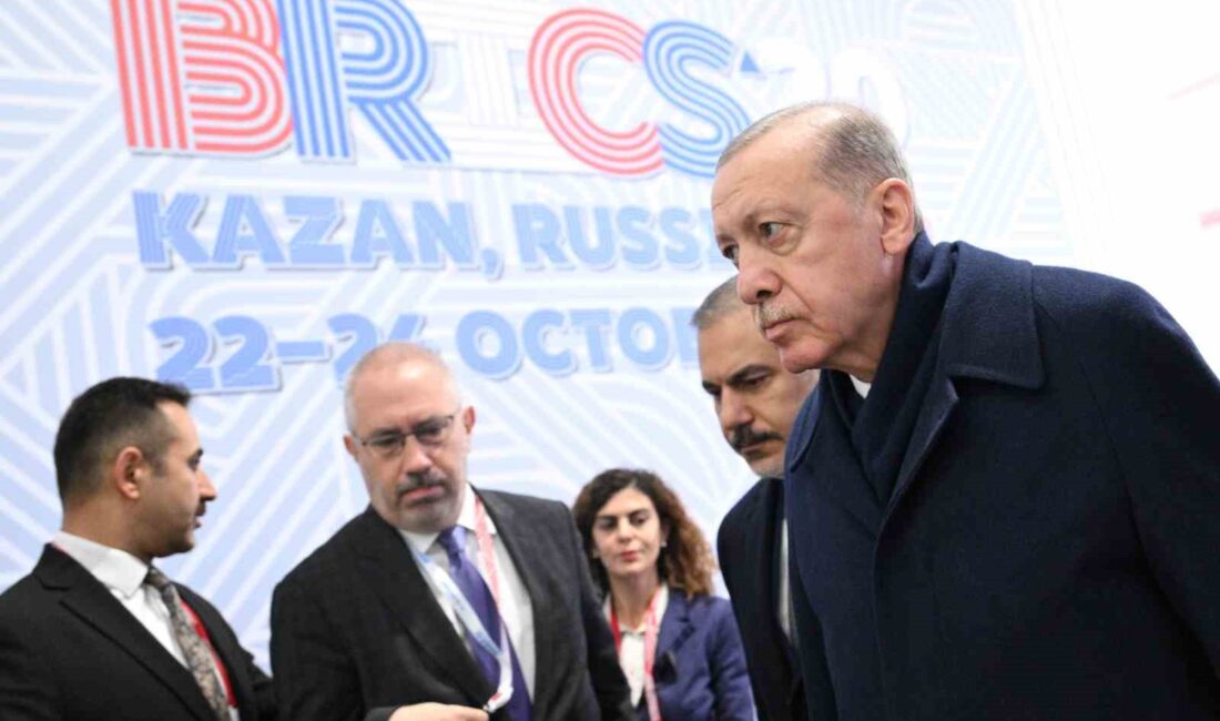 CUMHURBAŞKANI RECEP TAYYİP ERDOĞAN, TATARİSTAN'IN BAŞKENTİ KAZAN'DA DÜZENLENEN BRICS ZİRVESİ'NE