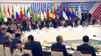 Cumhurbaşkanı Recep Tayyip Erdoğan, 16. BRICS Liderler Zirvesi’nde yaptığı konuşmada,