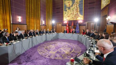 CUMHURBAŞKANI ERDOĞAN, YÜKSEK DÜZEYLİ İSTİŞARE KONSEYİ TOPLANTISI’NA BAŞKANLIK ETTİ