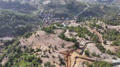 MASKİ GENEL MÜDÜRLÜĞÜ, DEMİRCİ İLÇESİNE BAĞLI KIRSAL YERLEŞİM YERLERİNDEN YİĞİTLER