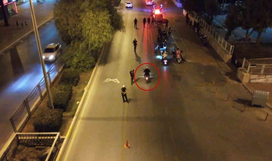 DENETİMLERDE KAÇMAYA ÇALIŞAN BİR SÜRÜCÜ YAKALANDI.