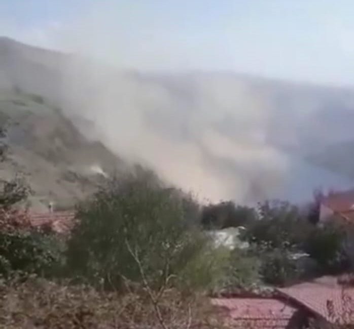 MALATYA'NIN KALE İLÇESİNDE MEYDANA GELEN DEPREMİN ARDINDAN DAĞLIK BÖLGELERDEN YÜKSELEN