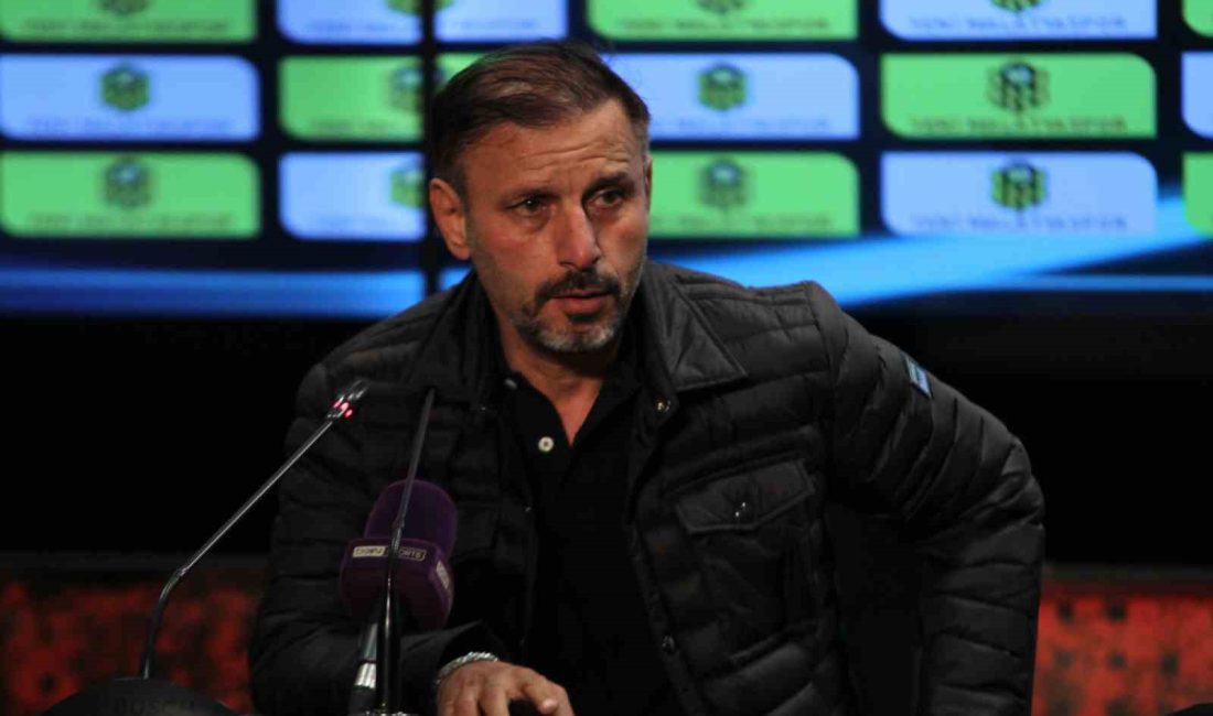 YENİ MALATYASPOR TEKNİK DİREKTÖRÜ DERVİŞ DENİZ, MKE ANKARAGÜCÜ MÜSABAKASININ ARDINDAN,