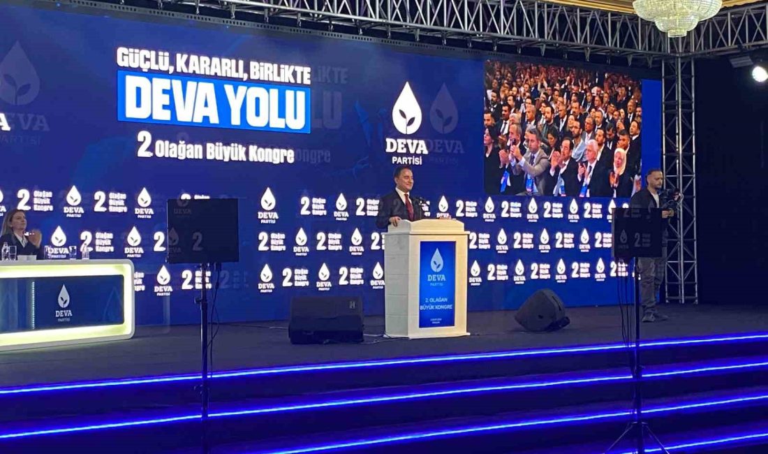 DEMOKRASİ VE ATILIM (DEVA) PARTİSİ, 2.OLAĞAN BÜYÜK KONGRESİ’Nİ ANKARA’DA DÜZENLEDİ.