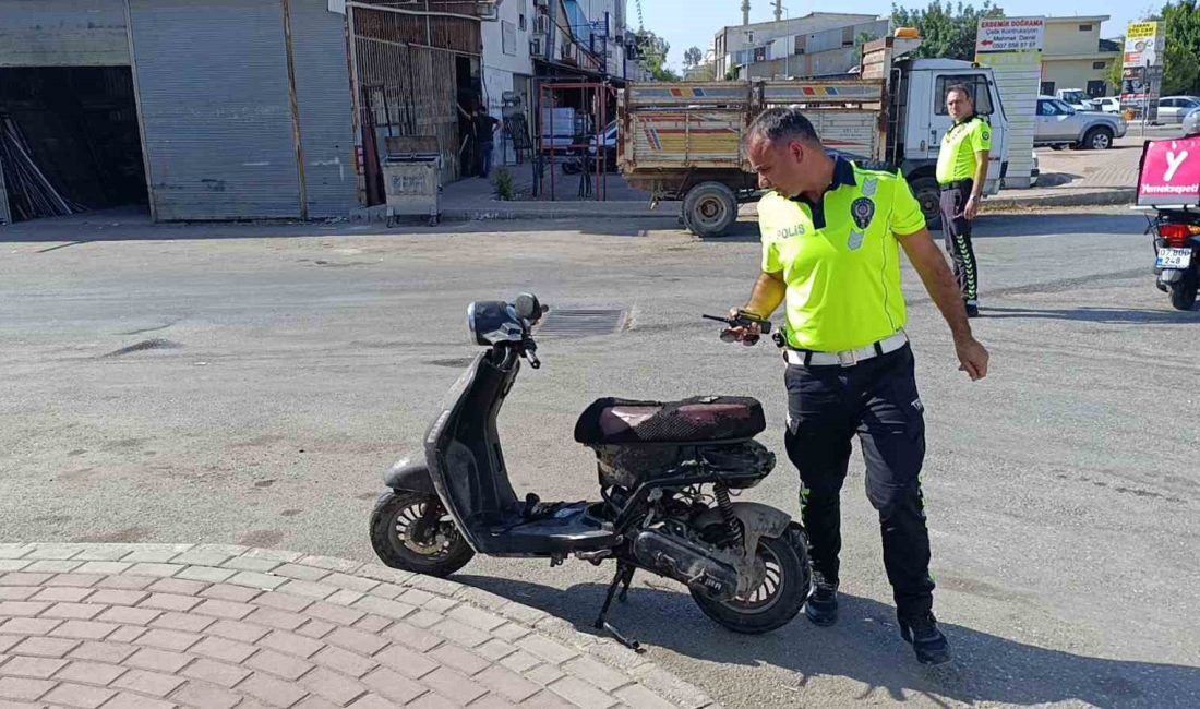 ANTALYA’NIN MANAVGAT İLÇESİNDE ELEKTRİKLİ BİSİKLETİN DEVRİLEREK SÜRÜKLENMESİ SONUCU MEYDANA GELEN