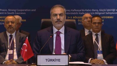 DIŞİŞLERİ BAKANI HAKAN FİDAN, GÜNEY KAFKASYA BÖLGESEL İŞBİRLİĞİ PLATFORMU'NUN 3.