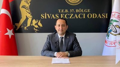 SİVAS ECZACI ODASI BAŞKANI BAHADIR EREN, İLAÇTA DIŞA OLAN BAĞIMLILIĞIN