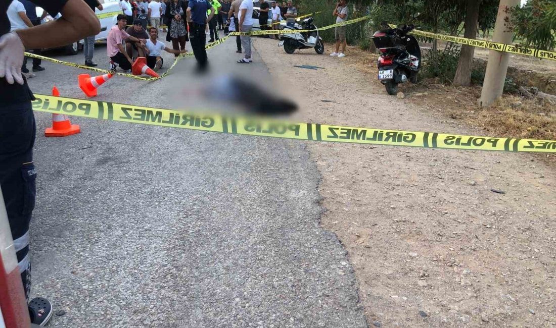 MUĞLA'NIN DATÇA İLÇESİNDE ÇARPTIĞI MOTOSİKLETİN SÜRÜCÜSÜNÜN ÖLÜMÜNE NEDEN OLAN VE