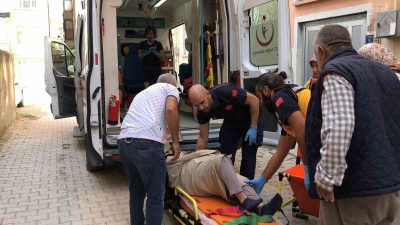 ELAZIĞ’DA HAFİF TİCARİ ARACIN ÇARPTIĞI YAŞLI KADIN, YARALANDI.