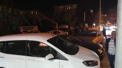 ELAZIĞ’DA 4 ARACIN KARIŞTIĞI TRAFİK KAZASINDA ARAÇLARDA BULUNANLAR YARALANMAZKEN, KAZADA