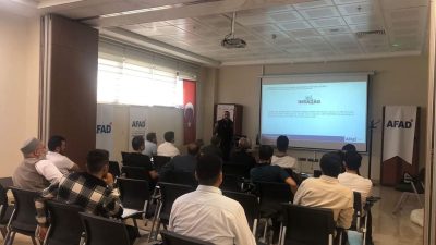 ELAZIĞ ARAMA-KURTARMA EKİBİ EĞİTİMLERİ BAŞLADI