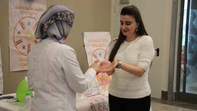 ELAZIĞ FETHİ SEKİN ŞEHİR HASTANESİNDE DÜNYA EL YIKAMA GÜNÜ NEDENİYLE