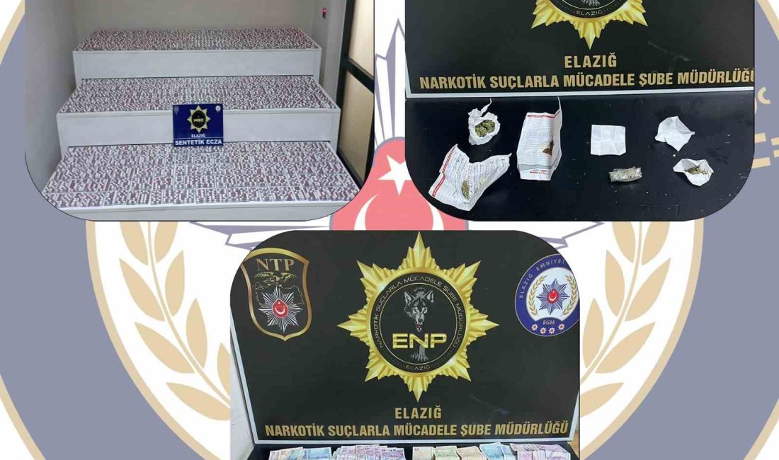 ELAZIĞ’DA UYUŞTURUCU MADDE SATIŞI YAPAN VE TORBACI OLARAK TABİR EDİLEN