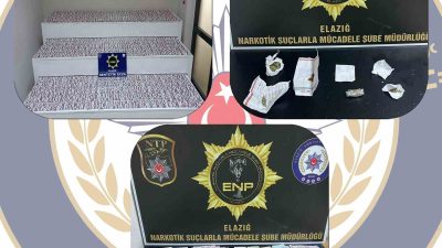 ELAZIĞ’DA UYUŞTURUCU MADDE SATIŞI YAPAN VE TORBACI OLARAK TABİR EDİLEN