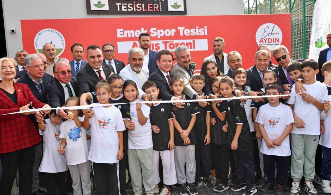Osmangazi’yi sporun başkenti yapma hedefiyle yatırımlarına devam eden Osmangazi Belediyesi,