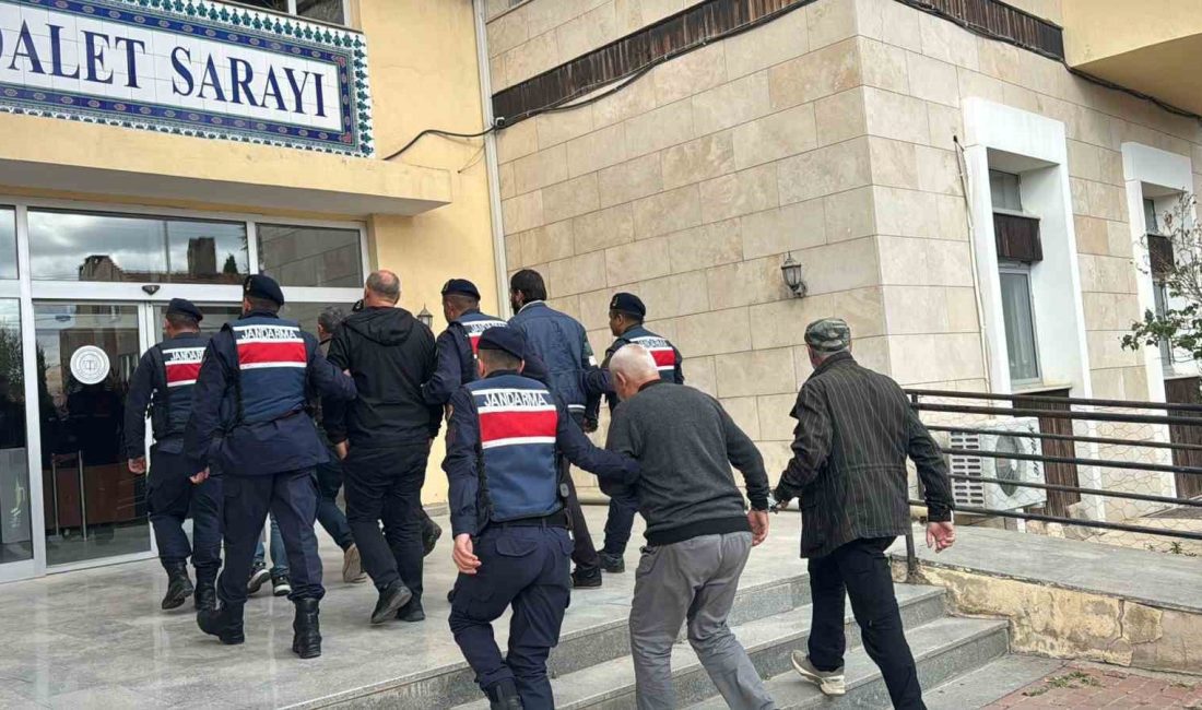 EMET’TE SİT ALANINDA KAÇAK KAZI YAPAN 8 KİŞİDEN 2’Sİ TUTUKLANDI