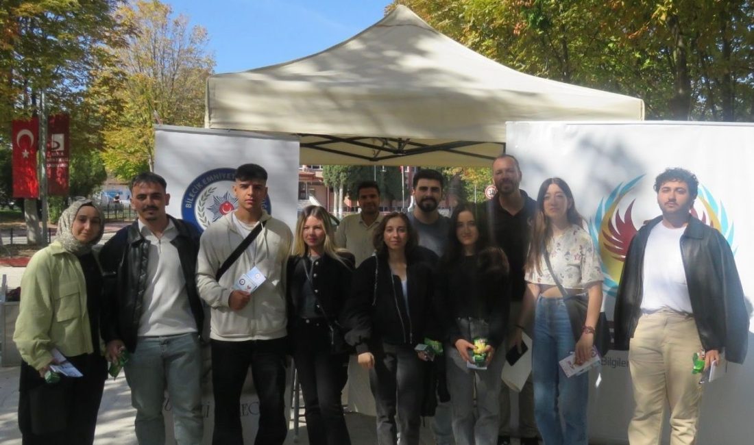 EMNİYET EKİPLERİ TARAFINDAN BŞEÜ ÖĞRENCİLERİNE BİLGİLENDİRME YAPILDI.