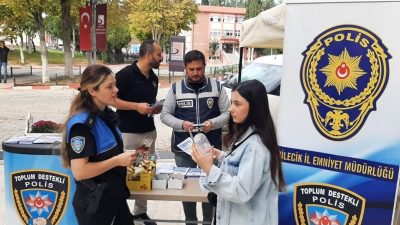 BİLECİK EMNİYET MÜDÜRLÜĞÜ EKİPLERİ TARAFINDAN BİLECİK ŞEYH EDEBALİ ÜNİVERSİTESİ (BŞEÜ)