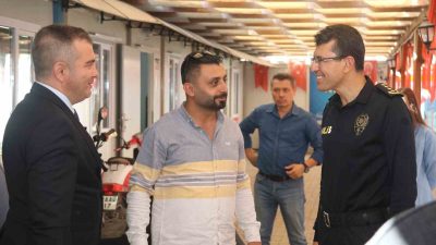 ADIYAMAN İL EMNİYET MÜDÜRÜ ALİ HALUK KARAKUŞ, İHLAS HABER AJANSI