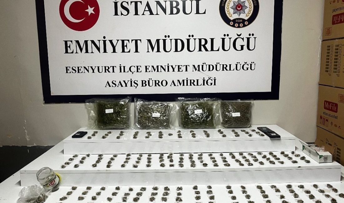 İSTANBUL ESENYURT’TA POLİS EKİPLERİ TORBACILARA GÖZ AÇTIRMIYOR.  BİR EVE