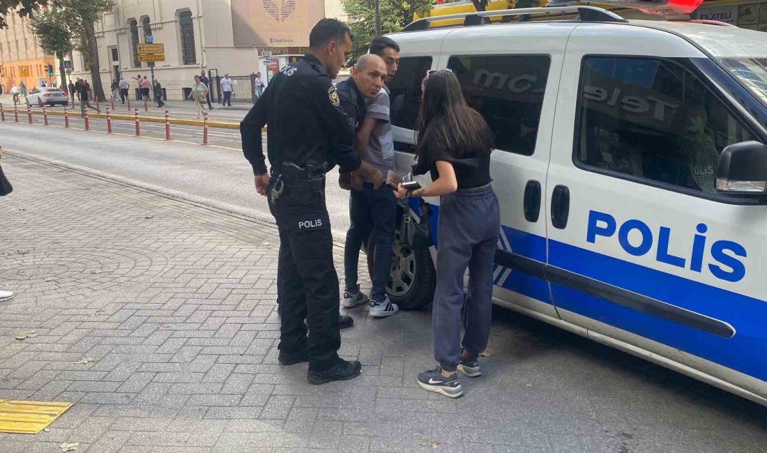 ESKİŞEHİR'DE ÇEŞİTLİ SUÇLAR NEDENİYLE HAKKINDA YAKALAMA KARARI BULUNAN ŞÜPHELİNİN ÖFKELİ