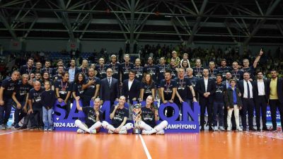 2024 KADINLAR AXA SİGORTA ŞAMPİYONLAR KUPASI MAÇINDA FENERBAHÇE MEDİCANA, ECZACIBAŞI