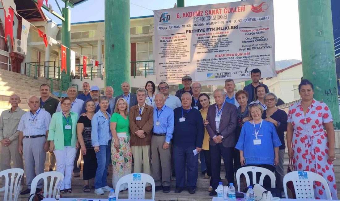 FETHİYE SANAT GÜNLERİ ETKİNLİKLERİ KAYAKÖY GEZİSİ İLE SONA ERDİ