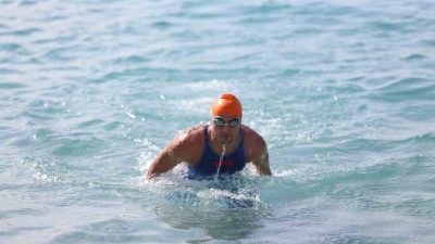 FETHİYE’DE AÇIK SU YÜZME YARIŞI BÜYÜK İLGİ GÖRDÜ