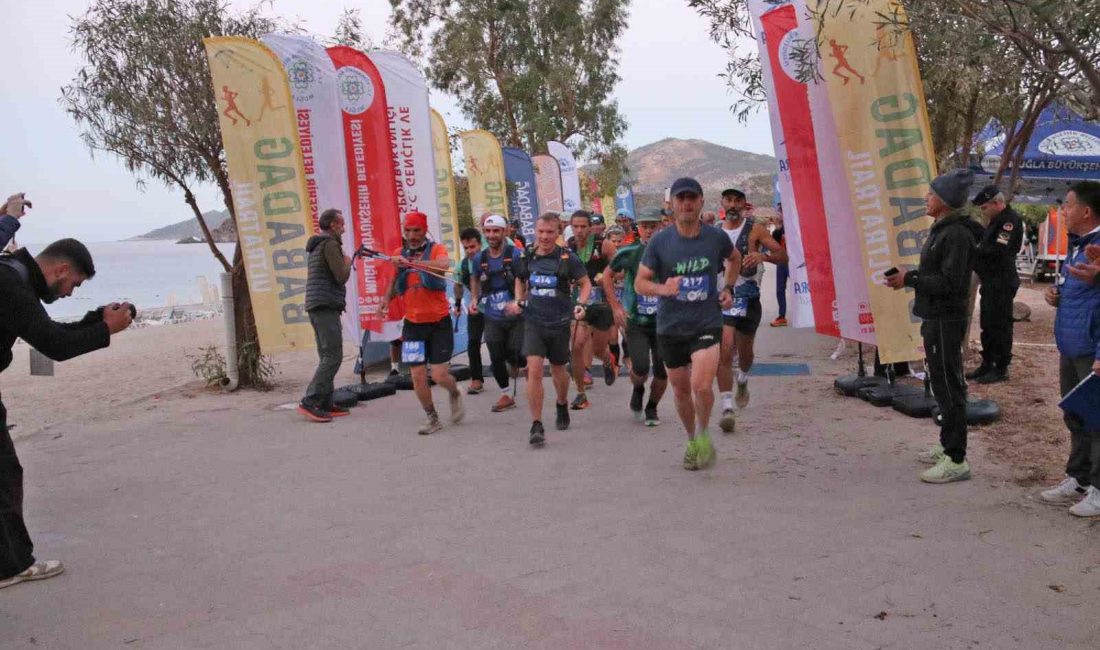 FETHİYE'DE BABADAĞ ULTRA MARATONU GERÇEKLEŞTİRİLDİ