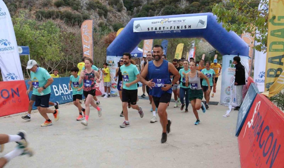 FETHİYE'DE BABADAĞ ULTRA MARATONU SONA ERDİ