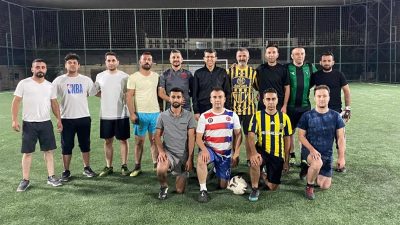 ADIYAMAN İL EMNİYET MÜDÜRLÜĞÜ İLE GAZETECİLER ARASINDA DÜZENLENEN MAÇIN KAZANANI