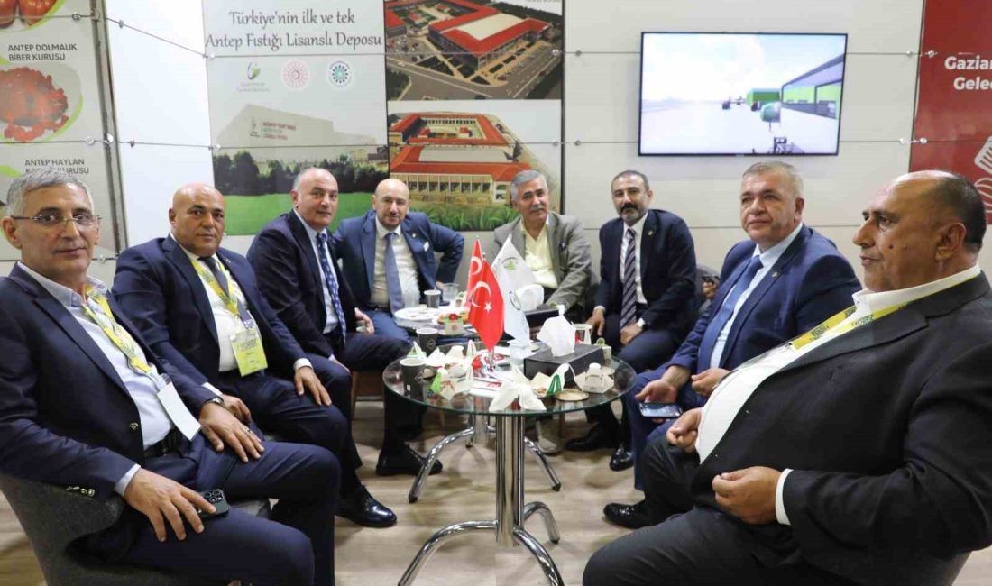 GAZİANTEP’İN COĞRAFİ İŞARETLİ ÜRÜNLERİ YÖREX FUARINDA TANITILDI