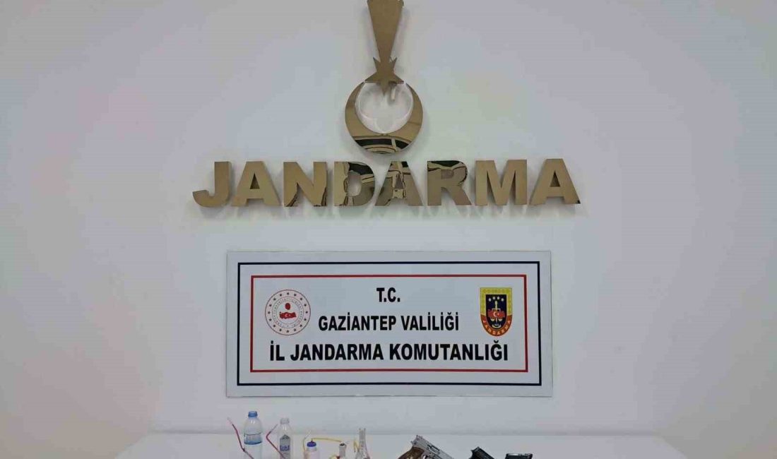 GAZİANTEP'TE JANDARMA EKİPLERİNCE NURDAĞI İLÇESİNDE YAPILAN ŞOK HUZUR-GÜVEN UYGULAMASINDA 25