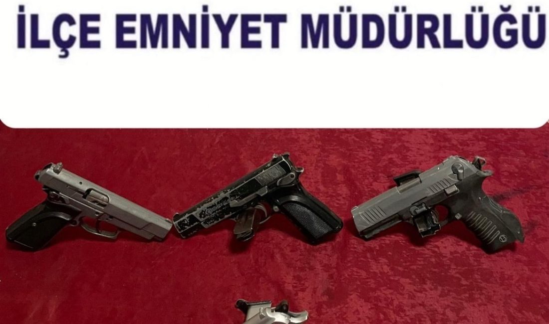 GAZİANTEP’TE RUHSATSIZ SİLAH OPERASYONU: 6 GÖZALTI