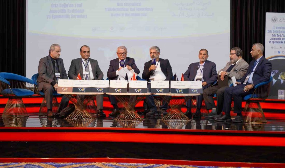 İSTANBUL GELİŞİM ÜNİVERSİTESİ TARAFINDAN 9’UNCUSU DÜZENLENEN ULUSLARARASI ORTA DOĞU SEMPOZYUMU,