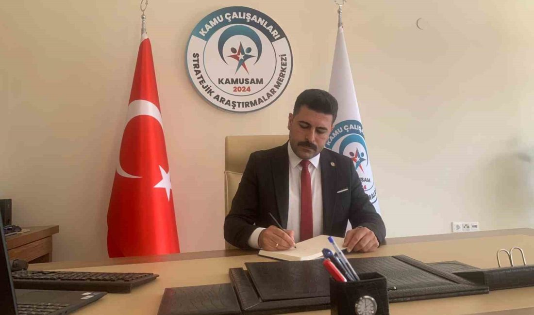 KAMU BİRLİĞİ KONFEDERASYONU VE GENÇ SAĞLIK SENDİKASI GENEL BAŞKANI OSMAN