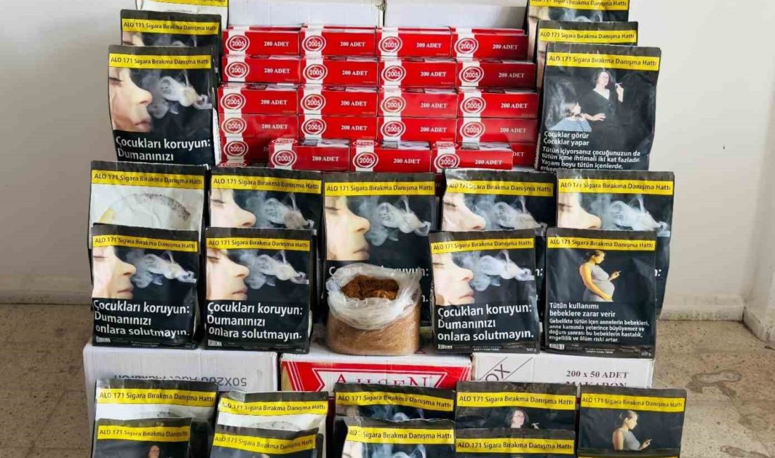 AYDIN’IN GERMENCİK İLÇESİNDE BANDROLSÜZ TÜTÜN SATTIĞI TESPİT EDİLEN BİR ŞÜPHELİ