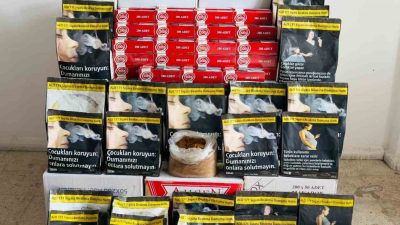 AYDIN’IN GERMENCİK İLÇESİNDE BANDROLSÜZ TÜTÜN SATTIĞI TESPİT EDİLEN BİR ŞÜPHELİ
