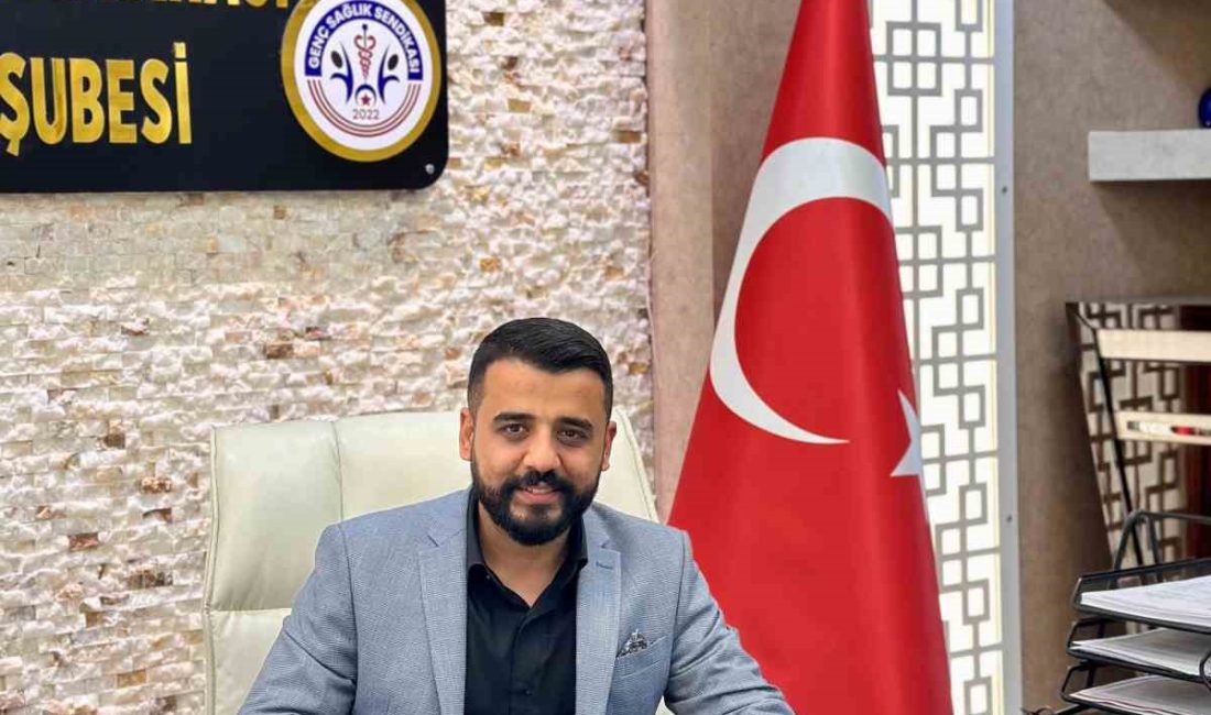 GENÇ SAĞLIK SEN ELAZIĞ İL BAŞKANI TİMUR GÖK, YENİDOĞAN ÇETESİNE
