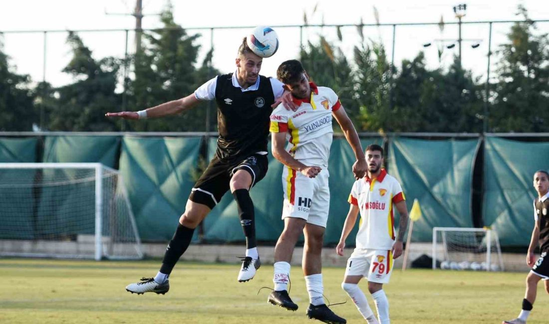 GÖZTEPE, URLA ADNAN SÜVARİ TESİSLERİ’NDE OYNADIĞI HAZIRLIK MAÇINDA MANİSA FK’YI