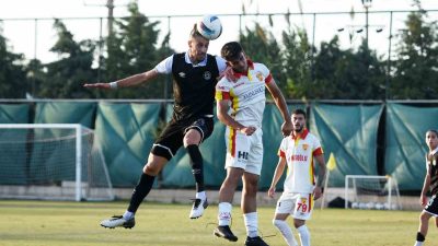 GÖZTEPE, URLA ADNAN SÜVARİ TESİSLERİ’NDE OYNADIĞI HAZIRLIK MAÇINDA MANİSA FK’YI