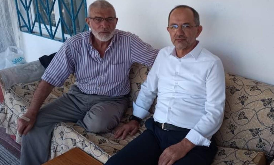 GÜNYÜZÜ İLÇE MÜFTÜSÜ MUZAFFER ARSLAN, EMEKLİ DİN GÖREVLİLERİNİ ZİYARET ETTİ.